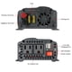 thumbnail image 2 of Inversor de 500W con salida USB y protección completa, convierte DC 12V a AC 110-130V, ideal para dispositivos USB y electrodomésticos pequeños., 2 of 6