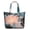 Tropical, variant on Tropical Beach Sunset Duffel Ocean Sunset Travel Bag with Hawaii Palm Tree Boho Vibes, Minimalist Summer Weekender Tote for Tropical Paradise Getaways