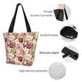 thumbnail image 4 of Balery Tulips Flowers Bolsa de Hombro con Diseño, Bolsa Grande y Duradera, Bolsa Versátil para Compras, 4 of 6