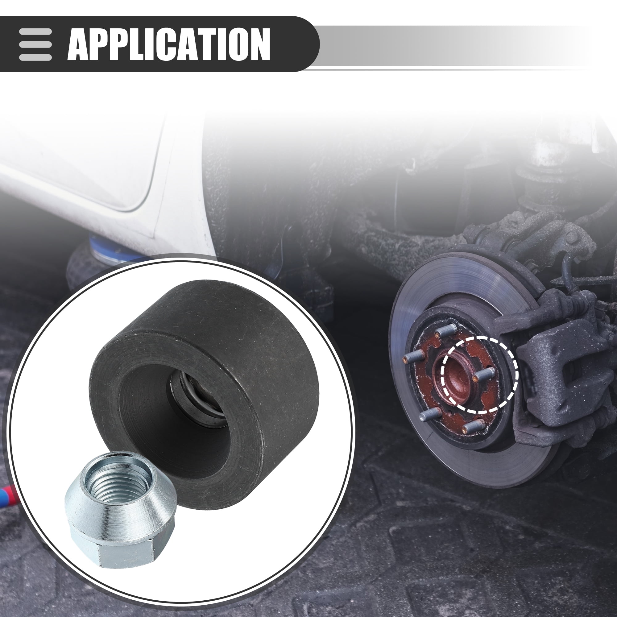 Unique Bargains Wheel Stud Installer Tool with 3/4" Hex Wheel Lug Nuts