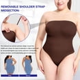 thumbnail image 2 of Eternatastic Strapless Shapewear for Women Tummy Control Bodysuit Seamless Sculpting Body Shaper Tank Top Removable Straps, 2 of 7