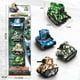 thumbnail image 3 of 8x 1:64 Escala Tanque Juguete Juguetes Educativos Juegos ños Baoblaze Tanques en miniatura, 3 of 8