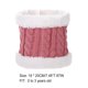 thumbnail image 3 of Sonducket Bufanda Bebé Invierno Cálido Kit Tejido Elasticidad Protector térmico Clima frío Cómodo Versátil Sellado Bufanda rosa Sombreros bufanda rosa Sonducket AP008793-16B, 3 of 6