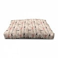 thumbnail image 4 of Circus Pet House, Acrobat Actor Artist Gymnast Harlequin Masculine Feminine Clown Characters of Circus, Outdoor & Indoor Portable Dog Kennel with Pillow and Cover, 5 Sizes, Multicolor, by Ambesonne, 4 of 5