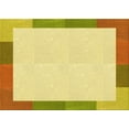thumbnail image 1 of Ahgly Company Machine Washable Indoor Rectangle Transitional Cinnamon Brown Area Rugs, 7' x 9', 1 of 7