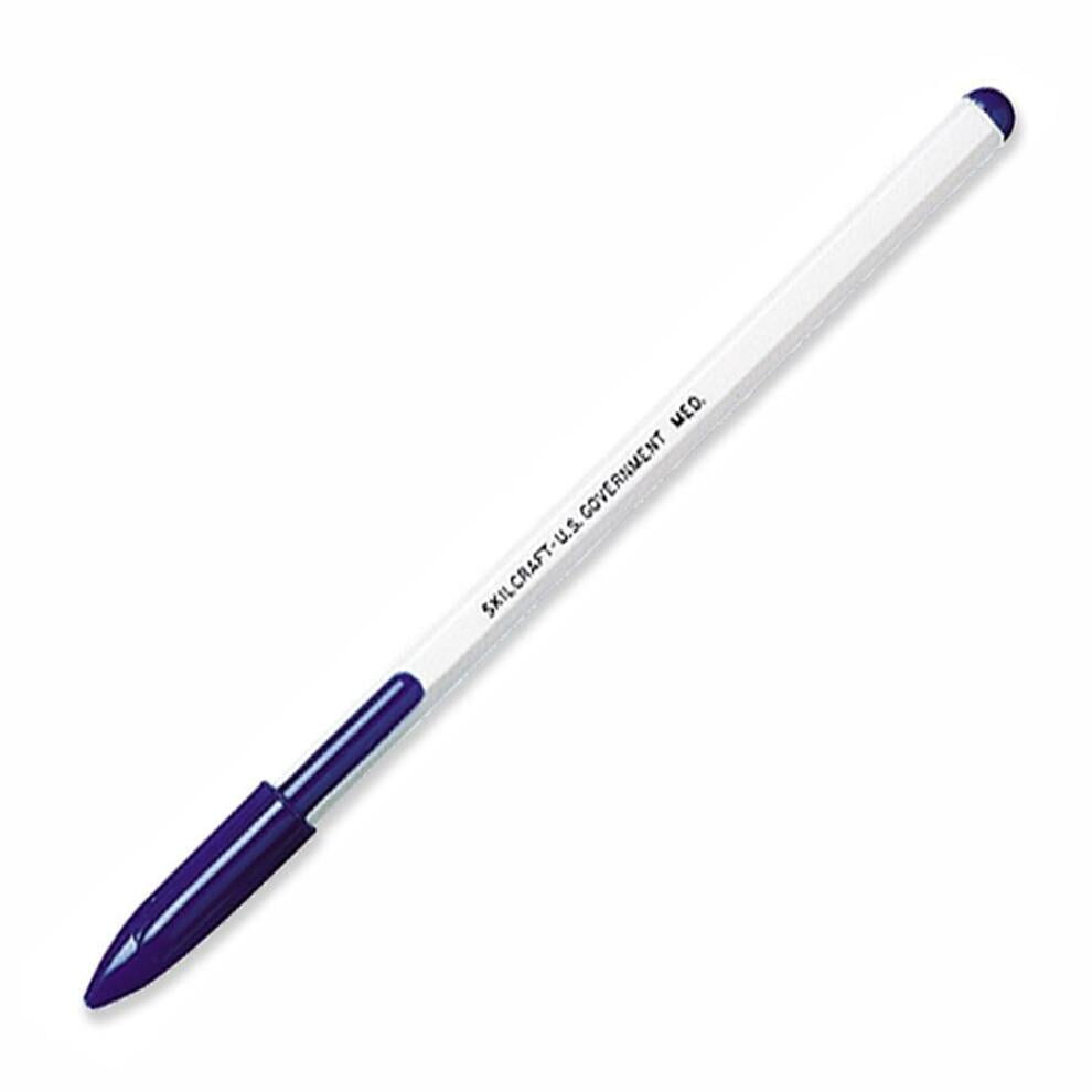 Government Retractable Ballpoint Pens Fine Point Skilcraft U.S Black Ink 12 EA Government Retractable Ballpoint Pens Fine Point Skilcraft U.S Black Ink 12 EA