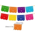 thumbnail image 4 of Moyic Banner Fiesta Mexicana Decoraciones Día de Muertos Interior Exterior Reutilizable Photo Props Paredes Árboles Celebración Festival Type3 NO3, 4 of 6