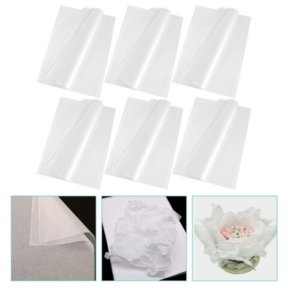 200 Sheets Tissue Paper for Wrapping Packaging Material Wrapping Paper Sheet for Flower Shop Bouquet Packaging