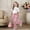 Light Pink, variant on RTKFRFLM Girls 2-Piece Stylish Set Fashionable Bowknot Print Long Sleeve Top and Matching Flare Leg Pants Outfit Trendy Casual Clothes for Big Girls and Teenagers Ages 5-14 Years Old