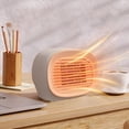 thumbnail image 4 of HIBIBUD Cordless Space Heater, Rechargeable Portable PTC Ceramic Warmer with Quiet Operation, Tip-Over Protection for Bedroom Office Garage Camping, Compact Personal Heating Device for Indoor Use, 4 of 7