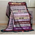 thumbnail image 3 of 70th Birthday Gifts for Women - 70th Birthday Gifts Blanket 60"X50" - 70th Birthday Decorations - Best Gifts for 70 Year Old Woman - 70th Birthday Ideas, 70 Birthday Party Gift For Mom Grandma, 3 of 6