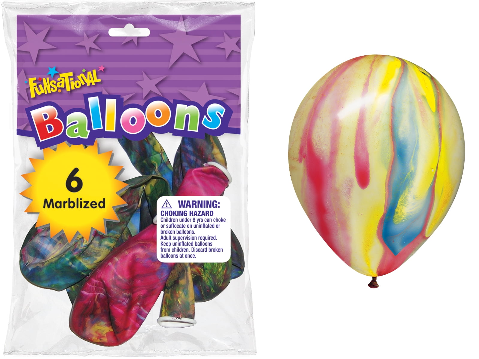MARBLE BALLOON 12"6P