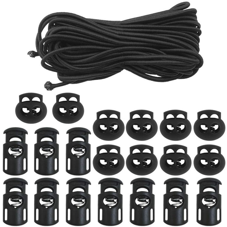 Black Cord Locks - Different Sizes & Kinds