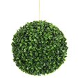 thumbnail image 1 of Vickerman 9" Artificial Green Boxwood Ball, 1 of 2
