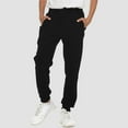 thumbnail image 6 of Linfrsh Boys Pants Fall Winter Pants Toddler Fleece Athletic Sweatpants Kids Jogger Pants Running Jogging Pants with Pockets Black Size,12-14 t, 6 of 7