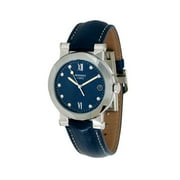 Movado Mens Blue Leather Vizio