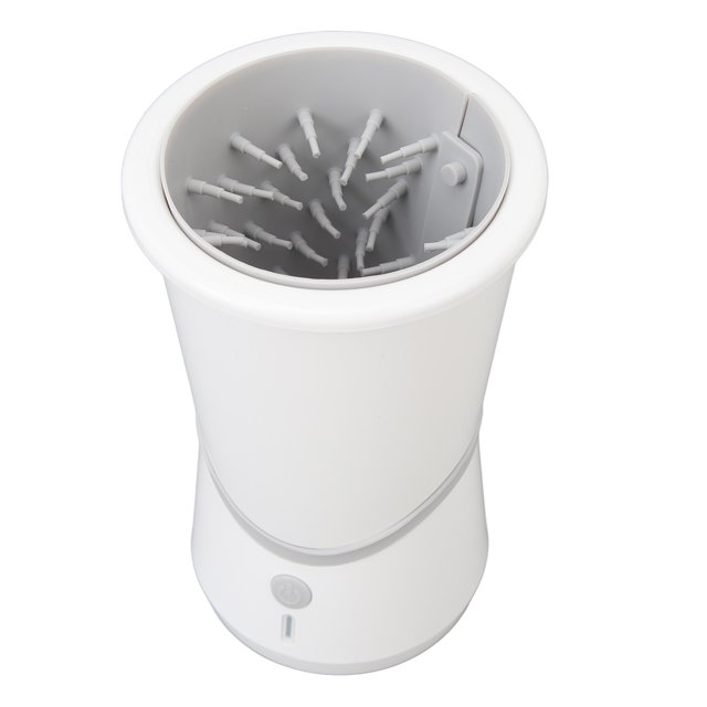 Electric Dog Paw Cleaner, Soft Bristles Automatic Dog Paw Washer Cup Rechargeable Removable Lining for Home