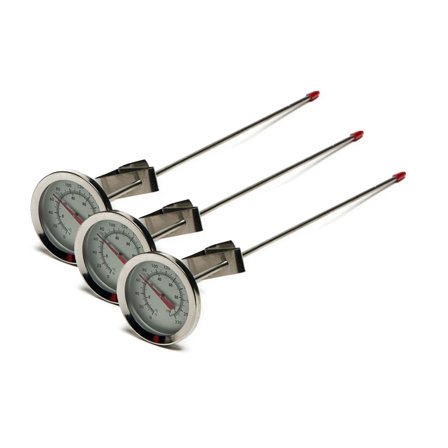12" SS Dial Thermometer Homebrewing Brew Kettle Brew Pot, Pack of 3