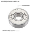 thumbnail image 4 of Uxcell 608-2RS Ball Bearings ABEC-9  White for Skateboard Inline Roller Skates 8 Pack, 4 of 5