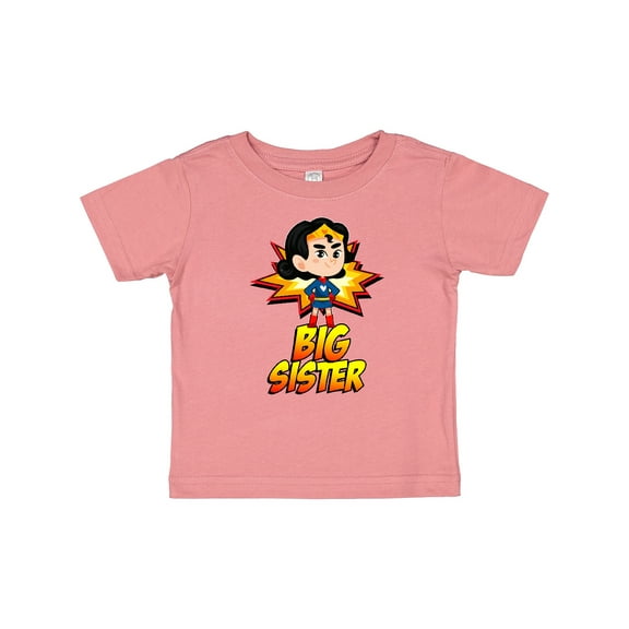Inktastic Big Sister Superhero Girls Baby T-Shirt