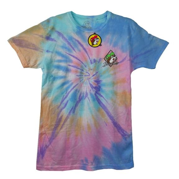 Ceybo Bucc-ee's Adult S Tie-Dye 'No Worries' T-Shirt – Vibrant Design and Comfortable Fit