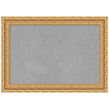 Amanti Art Versailles Gold Framed Magnetic Board 28 x 20 in.