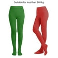 thumbnail image 5 of Womens Opaque Tights,Soft Solid Color Footed Pantyhose,High Waist Leggings, 5 of 14