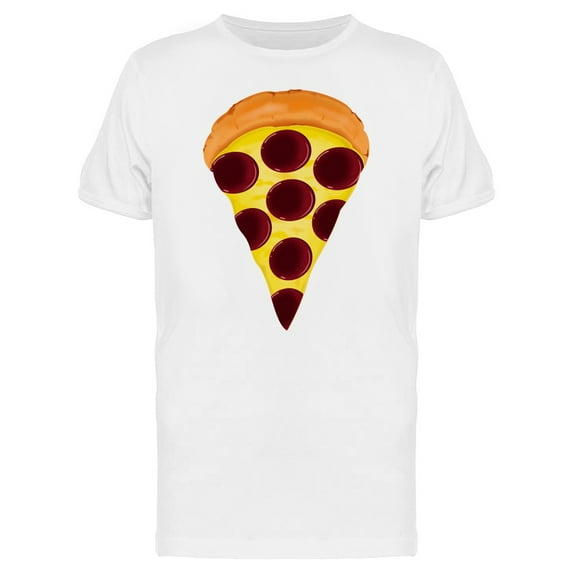 Pepperoni Modern Art Pizza Tee Men's -Image by Shutterstock