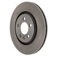 Centric Front Disc Brake Rotor for Corrado, Golf, Jetta, Passat (121.