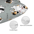 thumbnail image 3 of Balery Funny Beagle Active Dog Funda de Cojín Estampada, Regalos para Mujeres, Regalos de Amor para Ella, Regalos para Novia o Esposa, Funda de Almohada-14"x20", 3 of 6