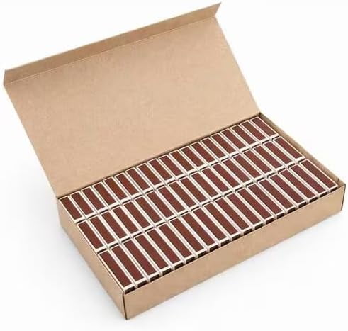 50 Plain White Matchboxes with Side Strike Strip – Mini Safety Matches, Bulk Matchboxes for Party Favors, Weddings, Home Use, Events, Crafts & Emergency Kits