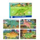 thumbnail image 2 of Rompecabezas 4 en 1 de Cameland Rompecabezas de animales del mundo Rompecabezas de 6/9/12/16 piezas Rompecabezas de nivel de dificultad, 2 of 3