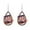 A, variant on Zatoumnr American American Flag Pendant Drop And Sunflower Shape Boho Women Patriotic 4th Of July Gift Stars And Stripes Wood Heart Beaded Earrings Memorial Day Party Supplies