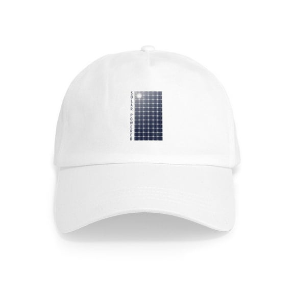 CafePress - Solar Panel Cap - Adjustable 100% Brushed Unisex Casual Cotton Baseball Cap, Beige, 1