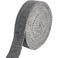 thumbnail image 6 of 9.84 Yards Black Herringbone Cotton Ribbon 2 Inch Wide Soft Natural Webbing Tape Roll for DIY Craft Sewing Handle Cloth Bag Handbag Tote, 6 of 9