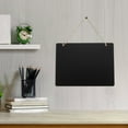 thumbnail image 4 of Beaupretty Reusable Black Chalkboard Sign for Wall Decor and Daily Use with Rope, 4 of 8