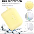 thumbnail image 3 of Étui pour Airpods Pro, Étui de Protection en Silicone pour Airpods Pro, Porte-Clés/pompons/sangle (Jaune Citron), 3 of 8