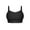 Black, variant on ZyeKqe Sport Bras for Women Adjustable Spaghetti Strap Everyday Bras Full Support Workout Gym Running Bras