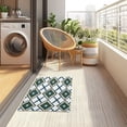 thumbnail image 4 of Yayeee Doormat for Inside 20"x32" Absorbent Low-Profile Washable Non-Slip Rubber Backed Entryway Rug, Gold Geometric Pattern, 4 of 8