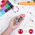 thumbnail image 3 of Cuentas de perlas KAIYANG de 6 mm para manualidades 1680 piezas 24 colores, 3 of 5
