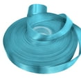 thumbnail image 2 of Turquoise Single Face Satin Ribbon, 7/8" x 100 Yards by Gwen Studios, 2 of 5