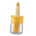 thumbnail image 2 of Botella de crema con cepillo contenedor de aceite Sunnimix dispensador de aceite amarillo, 2 of 8