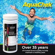 AquaChek 551236 7-Way 100 Count Pool Water Test Strips