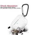 thumbnail image 2 of AirPods Pro 2 Case with Keychain/Hand Strap; AirPods Pro 2nd Generation[2022] Protective Shockproof Silicone Headphone Cover Support Wireless Charging for AirPods Pro 2 Gen - Pink, 2 of 7
