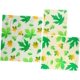thumbnail image 1 of 3 uds., 1 Juego de tela de cera de abejas, papel de embalaje, paños para mantener alimentos frescos, paños reutilizables para alimentos, paños simples para alimentos, 1 of 5