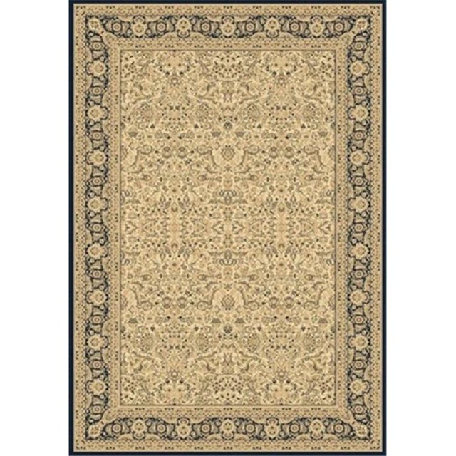 Dynamic Rugs LE2458004115 Tapis Legacy 2 x 3.6 58004-115 - Ivoire