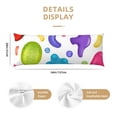 thumbnail image 3 of Body Pillow Cover, Gummy Candy Pattern Body Pillow Cases with Zipper Soft Breathable Smooth Skin Friendly Long Pillow Case 20x60 inches, 1Pcs, 3 of 7