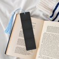 thumbnail image 4 of Kdxio Black Glitter Print Metal Tassel Bookmarks,Perfect Gift for Art Lovers and Bookworms Metal Bookmarks for Women, 4 of 8