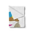 thumbnail image 2 of Dog Driver Soft Flannel Fleece Throw Blanket, Puppy Wearing a Driving Cap with Flower in Car Companion Humor Joke Cartoon, Cozy Plush for Indoor and Outdoor Use, 60" x 80", Multicolor, by Ambesonne, 2 of 5