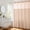 Candy Pink, variant on Heavyweight No Hooks Required Dotted Waffle Weave Shower Curtain with Snap-In Liner - 36W x 74H, Hotel Grade, Spa Style Bath Curtain, Gray